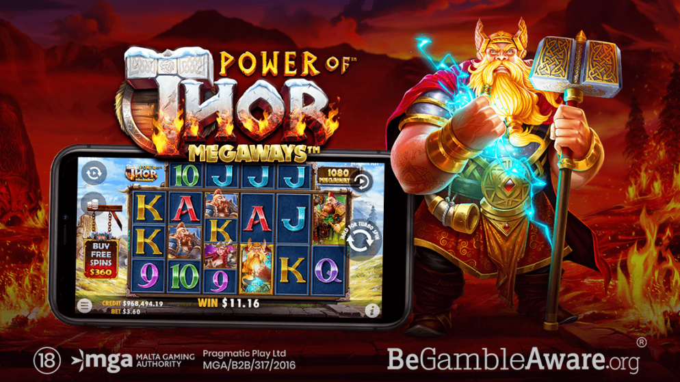 Pragmatic Play Adaugă Un Nou Hit Electrizant: Power Of Thor Megaways